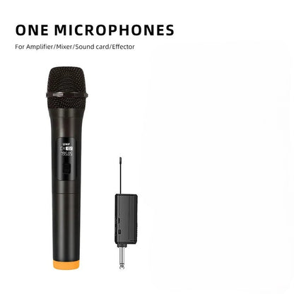 Micro Karaoké Famille | Solo & Duo Tout Noir Seul Microphone karaoké Clic ton jeu