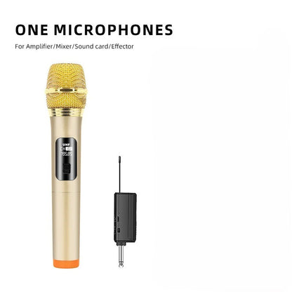 Micro Karaoké Famille | Solo & Duo Tout Or Seul Microphone karaoké Clic ton jeu
