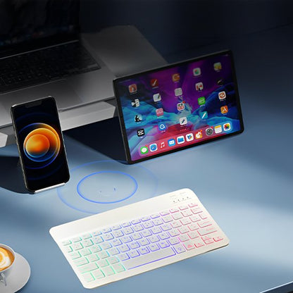 Clavier Bluetooth Compact Rétroéclairé RGB – Touches Silencieuses & Rechargeable Claviers & Périphériques Clic ton jeu