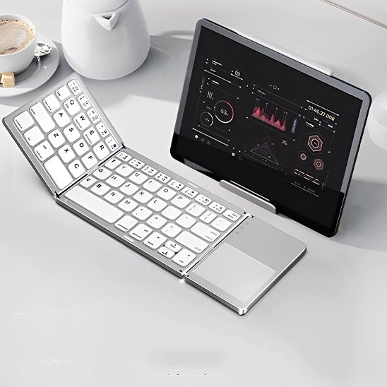 Clavier Pliable Bluetooth Multi-Appareils – Pavé Tactile & Touches Silencieuses Claviers & Périphériques Clic ton jeu