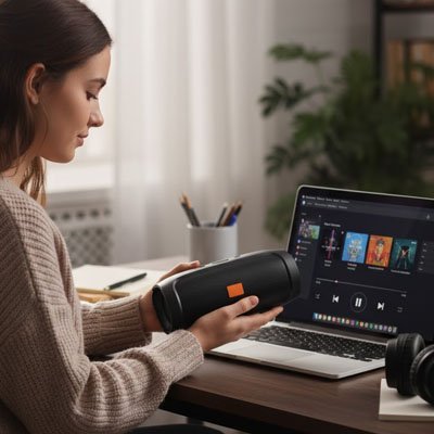 Enceinte Bluetooth | Son 360° Portable Enceinte Bluetooth Clic ton jeu