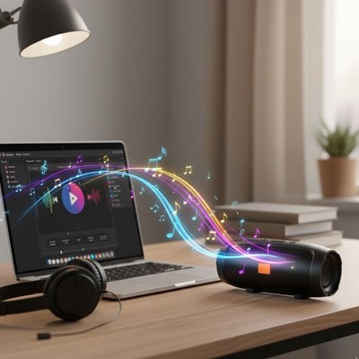 Enceinte Bluetooth | Son 360° Portable Enceinte Bluetooth Clic ton jeu