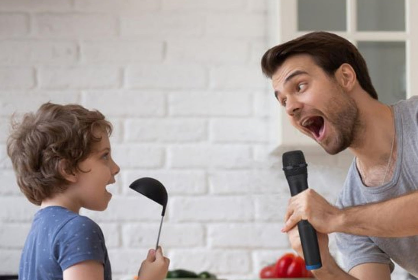 Micro Karaoké Famille | Solo & Duo Microphone karaoké Clic ton jeu