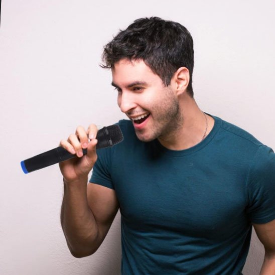 Micro Karaoké Famille | Solo & Duo Microphone karaoké Clic ton jeu