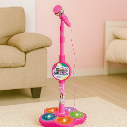 Micro Karaoké Enfant | Sur Pied Microphone karaoké Clic ton jeu