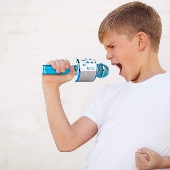 Micro Karaoké Enfant | Effets Vocaux Microphone karaoké Clic ton jeu