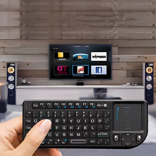 Mini Clavier Sans Fil Bluetooth – Touchpad + Rétroéclairage LED Claviers & Périphériques Clic ton jeu