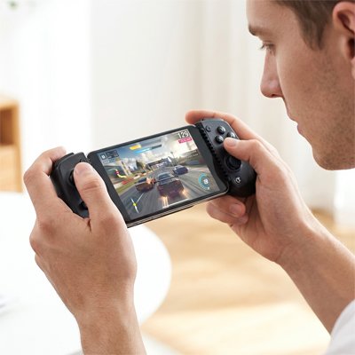 Manette téléphone | Ergonomique Noir Manette téléphone Clic ton jeu