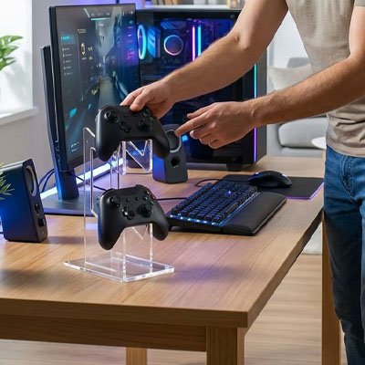 Porte manette | GameStation Support pour manette de jeu Clic ton jeu