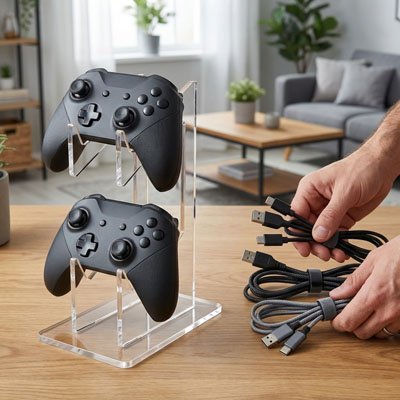 Porte manette | GameStation Support pour manette de jeu Clic ton jeu